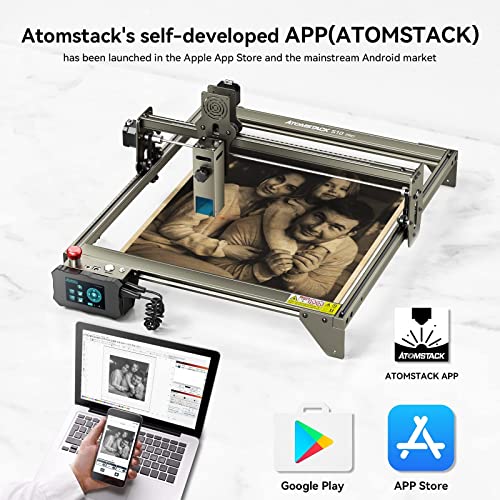 S10 Pro 50W Laser Engraving Machine for ATOMSTACK Laser Engraver,10W Output Power Laser Cutter Support LightBurn, High Accuracy DIY Laser Engraver aliencell