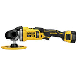 DEWALT 20V MAX* XR Cordless Polisher Kit, Rotary, Variable Speed, 7-Inch, 180 mm (DCM849P2) DEWALT