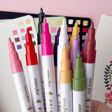 Primrosia Acrylic Paint Pens Brights Collection, Extra Fine Tips for arts, crafts and office supplies Primrosia