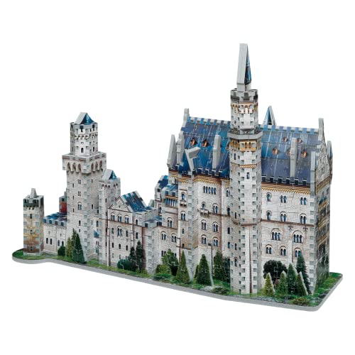 Wrebbit3D - Neuschwanstein Castle 3D Jigsaw Puzzle - 890 Pieces WREBBIT3D