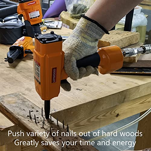 Professional Air Punch Nailer Nail Remover, Pneumatic Nail Puller for Denailing & Recycling Wood UPWOOD