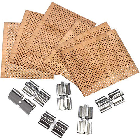 6Pcs 2.75x2.36 Inch Large Wooden Candle Wicks with Metal Bases for Candle Making Craft, Natural Wood Rectangle Candle Cores for DIY Soy Wax Candles Lenisc