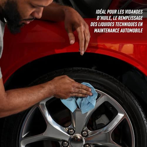 Scott Shop Towels Original (75130), Blue Shop Towels, 1 Roll/Pack, 30 Packs/Case SCOTT SHOP ORIGINAL