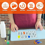 Resin Heating Pad Kit with Timer and Lid, Resin Curing Mat, Heat Pad for Silicone Mold, Epoxy Resin Dryer Mat Suitable for Keychain, Jewelry, DIY APlayfulBee