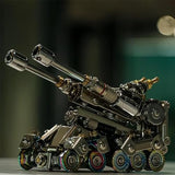 ZUNPINSPACE 3D Metal Model Kit Mechanical Tank 3D Metal Puzzle DIY Metal Assembly Kit 3D Metal Art Puzzle Metal Model Kit - High end Men's Gift ZUNPINSPACE