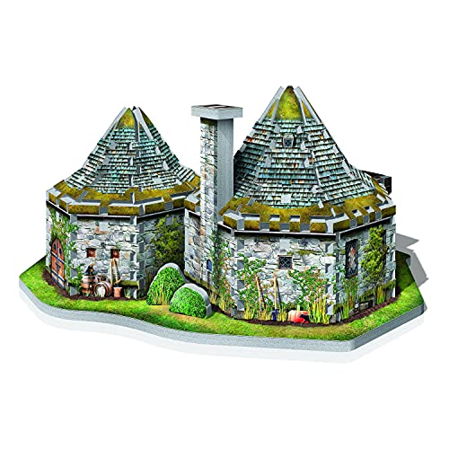 Wrebbit3D Harry Potter Hagrid’s Hut 3D Puzzle for Teens and Adults | 270 Real Jigsaw Puzzle Pieces | Not Just an Ordinary Model Kit for Adults for - WoodArtSupply