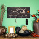 People People Personalized Wood Key Hanger for Wall | New Home Décor Gift for Wedding Housewarming | Customized Gifts for Couple Mr Mrs Key Ring People People