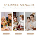 COHEALI Unfinished Wood Cutouts 75pcs Unfinished Easter Wood Slices Easter Egg Wooden Cutout Wood DIY Wooden Easter Ornaments Crafts Egg Cutouts COHEALI