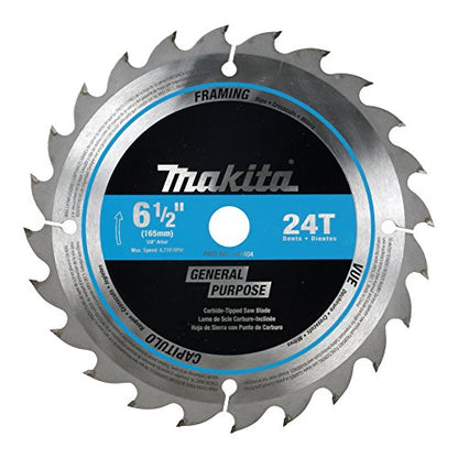 Makita T-01426 2 Pc. 6-1/2" Carbide-Tipped Circular Saw Blade Set - WoodArtSupply