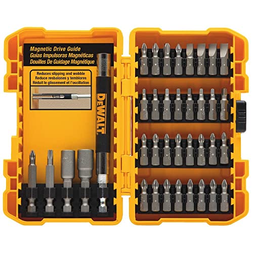 DEWALT Screwdriver Set, 37-Piece (DW2176),Silver - WoodArtSupply