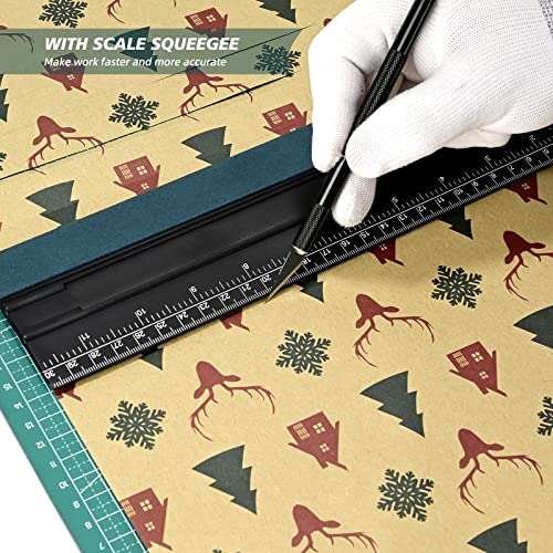 EHDIS Vinyl Squeegee Tool Window Tint Squeegee Tool 3PCS Big Size Felt Edge Vinyl Wrap Squeegee for Vinyl Graphic Decal Car Wrapping Applicator Large EHDIS