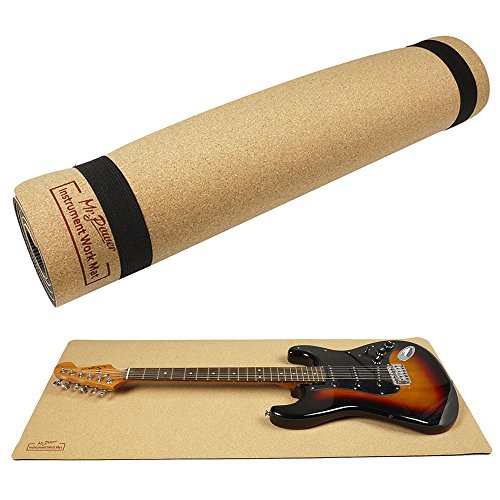 Mr.Power Guitar Work Mat 41 x 17 inch Instrument Work Mat Guitar Cleaning Luthier Tool Suitable for Guitar, Bass, Banjo, Mandolin, Ukulele etc. Mr.Power