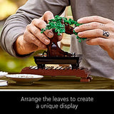LEGO Icons Bonsai Tree Building Set 10281 - Featuring Cherry Blossom Flowers, DIY Plant Model for Adults, Creative Gift for Home Décor and Office LEGO
