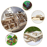 40 PCS 8 Inch Wooden Circles for Crafts, Unfinished Wooden Round Natural Wooden Discs Blank Wood Circle for DIY Crafts, Door Hanger, Painting, Acrux7