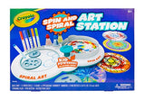 Crayola Spin & Spiral Art Station, DIY Crafts, Toys for Boys & Girls, Gift, Age 6, 7, 8, 9 Crayola