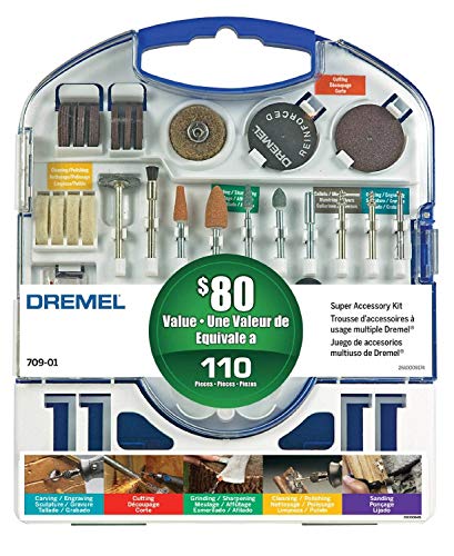 Dremel 709-01 110 pc Super Accessory Kit - WoodArtSupply