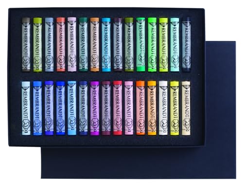Rembrandt Soft Pastels 30 Stick Landscape Set Rembrandt