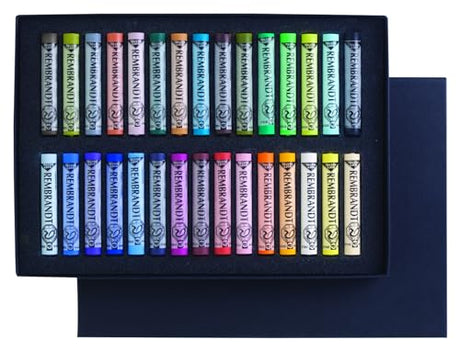 Rembrandt Soft Pastels 30 Stick Landscape Set Rembrandt
