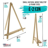 U.S. Art Supply 29-Piece Children's Acrylic Paint Artist Set with 12 Paint Colors, 7 Brushes, 12" Easel, 4 Canvas Panels, 3 Painting Palettes, Color US Art Supply