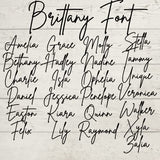 Wooden Custom Name Sign, Nursery Name Sign, Family Name Signs, Choice of Size & Fonts! Generic