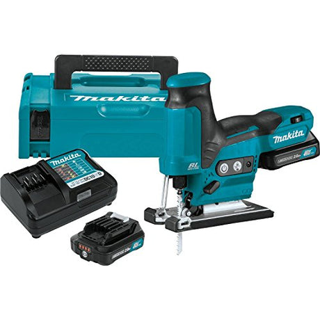 Makita VJ05R1J 2.0Ah 12V max CXT Lithium-Ion Brushless Cordless Barrel Grip Jig Saw Kit Makita