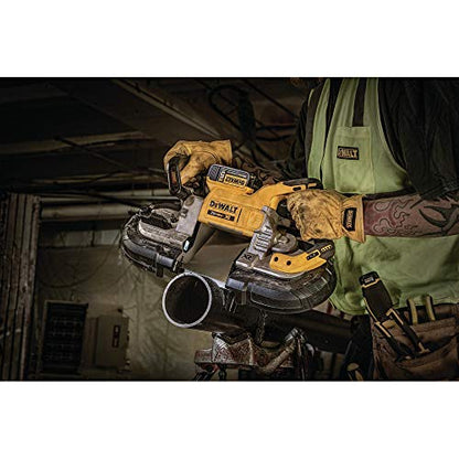 DEWALT 20V* MAX XR Band Saw Kit, Dual Handed (DCS376P2)