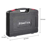 KingTool 87 Pc. Advanced Wood Chisel Set with Storage Case Including Superior Chisels | Heat-Treated Cr-V Alloy Blades Premium Chisel Set for KINGTOOL