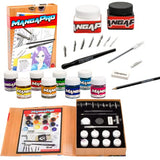 Sculpt Pro Premium Art Drawing Set-24 pc Manga Anime Animation Sketch & Comic Cartoon Tools Kit w Ink, Watercolors, Knives, Pen, Nibs, Eraser, and Sculpt Pro