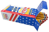 Cra-Z-art U.S.A. Gold Pre-sharpened American Wood Cased #2 HB Yellow Pencils, 96 Pack - WoodArtSupply