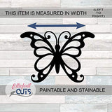Butterfly Wooden Cutouts for crafts, Laser Cut Wood Shapes 5mm thick Baltic Birch Wood, Multiple Sizes Available Elliefont Styles