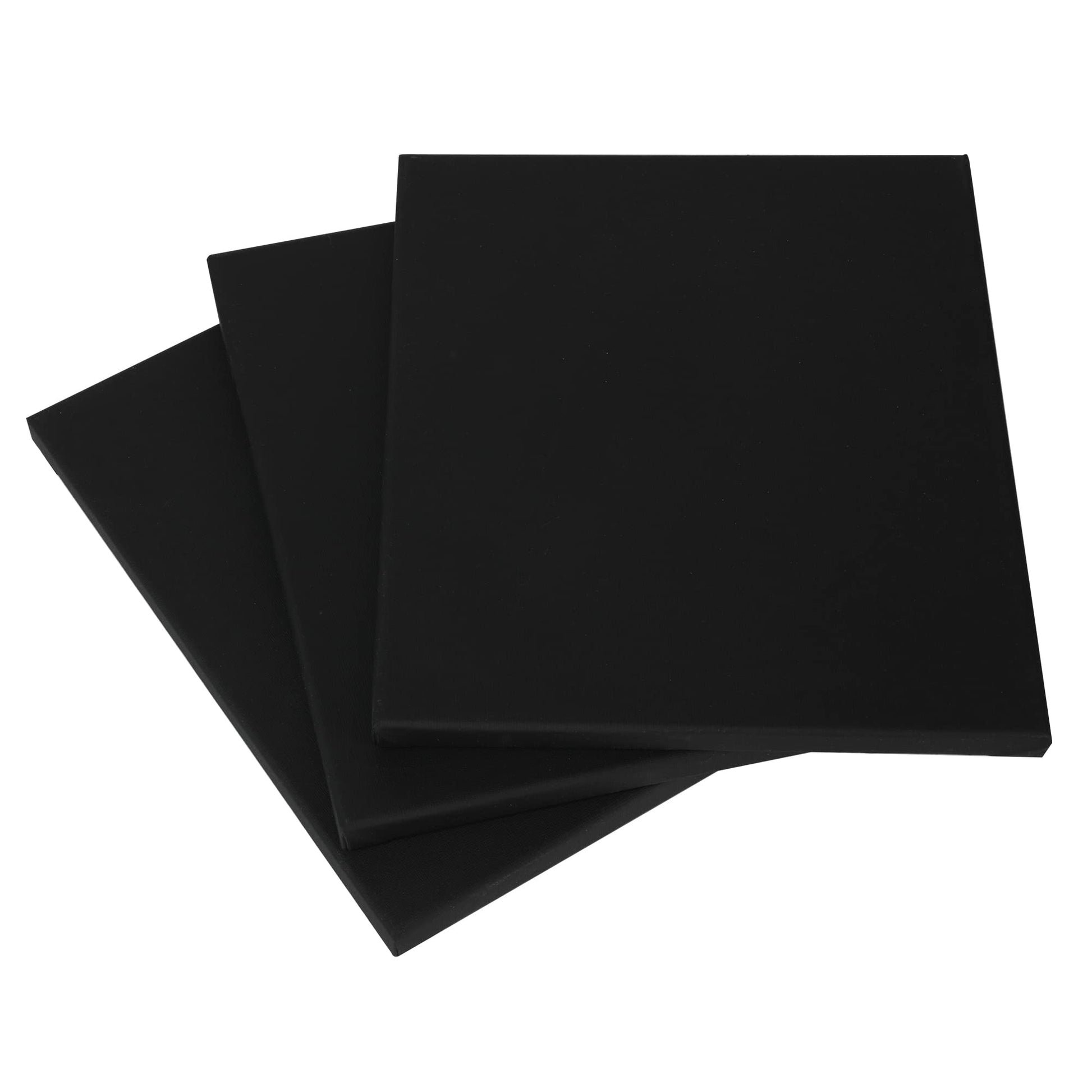  Zingarts Black Canvas,12x16 Inch 6-Pack, 100% Cotton Primed  Acid-Free Stretched Black canvases for Painting, Art Supplies for Acrylic  Pouring, Oil Painting and Watercolor Paints