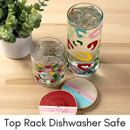 FolkArt Color, 10 Bottle Multi-Surface Acrylic Paint Set, 2oz, Basics FolkArt