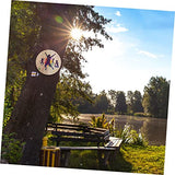 TEHAUX 9Pcs Painted Round Wood Chips Unfinished Wood Rounds Unfinished Wooden Circle Centerpieces Rustic Circle Wood disc Easter Wood Embellishment TEHAUX