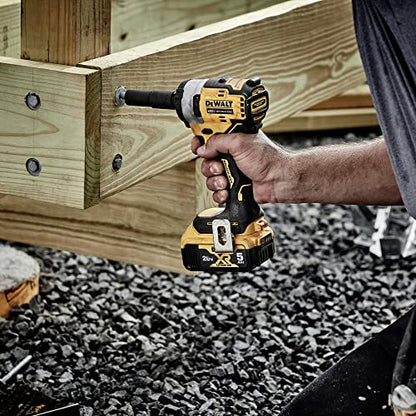 DEWALT DCF911B 20V MAX* 1/2" Impact Wrench with Hog Ring Anvil (Tool Only) - WoodArtSupply