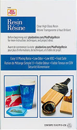 Mod Podge 16 fl oz Hardener 2-Part Supplies Pack, Perfect Kits and Silicone Molds for Epoxy Resin Projects, 25264, Clear Mod Podge