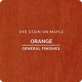 General Finishes Water Based Dye, 1 Pint, Orange General Finishes