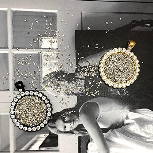 Jmassyang Crushed Glass Irregular Metallic Chips 100g Sprinkles Chunky Glitter for Nail Arts Craft Resin DIY Mobile Phone Case Vase Fillers Jewelry Jmassyang