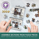 Wrebbit3D Harry Potter 3D Puzzle Model of Gringotts Bank | Diagon Alley Collection | A Mystical Journey of 300 Pieces for Witches, Wizards, and Wrebbit