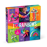 Craft-tastic – I Love Rainbows Craft Kit – Make 6 Colorful Arts & Crafts Projects Craft-tastic