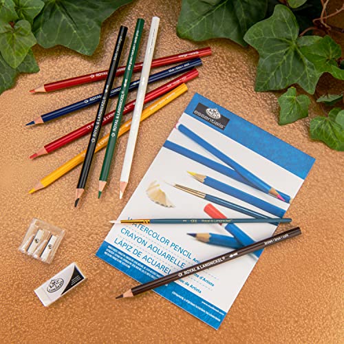 Royal & Langnickel WatercolorPencilSetKeepN'Carry, 13 Piece Set - WoodArtSupply