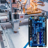 3 Axis GRBL V1.1f 32-Bit Controller, Dual Y-axis USB Drive Board for Stepper Motor Drive Control-Board Stepper Motor Support Offline for Woodworking HSOKEW