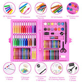 VigorFun Art Kit, Drawing Painting Art Supplies for Kids Girls Boys Teens, Gifts Art Set Case Includes Oil Pastels, Crayons, Colored Pencils, VigorFun