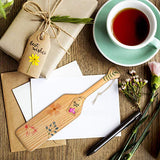 15 Inch Unfinished Wood Paddle Made of Solid Pine Wood Paddle for Christmas, Arts, Crafts, Sorority, Fraternity and Home Decoration (2 Pieces) Outus