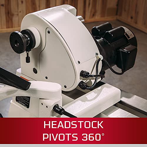 JET 14" x 40" Benchtop Woodworking Lathe, Variable Speed, 1Ph 115/230V (JWL-1440VS) Jet