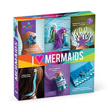 Craft-tastic – I Love Mermaids Kit – Craft Kit Includes 6 Mermaid-Themed Projects Craft-tastic