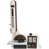 Shop Fox W1855 Horizontal/Vertical Belt Sander With 6" Disc Shop Fox