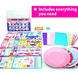 KRAFUN My First Unicorn Bunny Paper Craft Kit for Toddlers and Girls Age 3-8 Years Old, Include 18 Cute DIY Arts and Crafts Projects, Organized Art KRAFUN