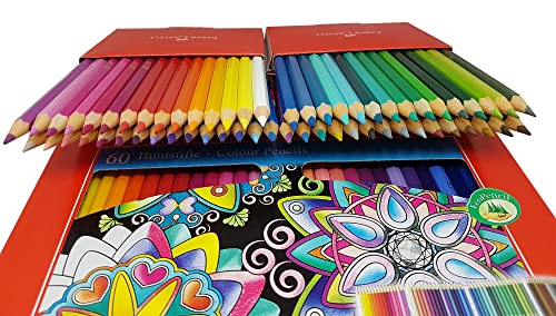Faber Castell Premium Color Pencils, 60 colour Faber-Castell