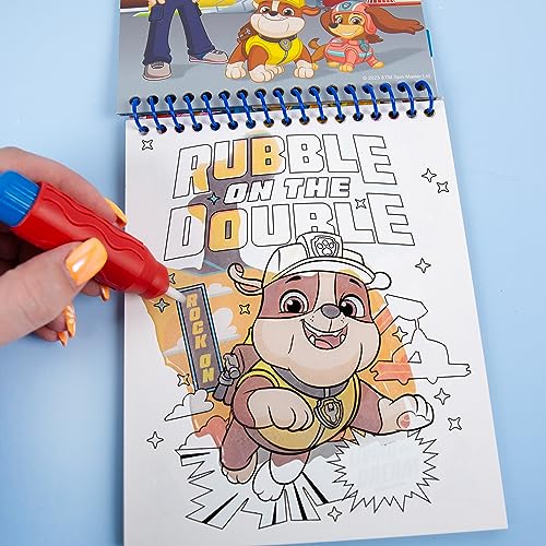 Paw Patrol Aqua Art, Includes 4 Reusable Pages of Water Art & Water Pen, Color with Water Book, Water Reveal Activity Book, Paint with Water Books, Horizon Group USA