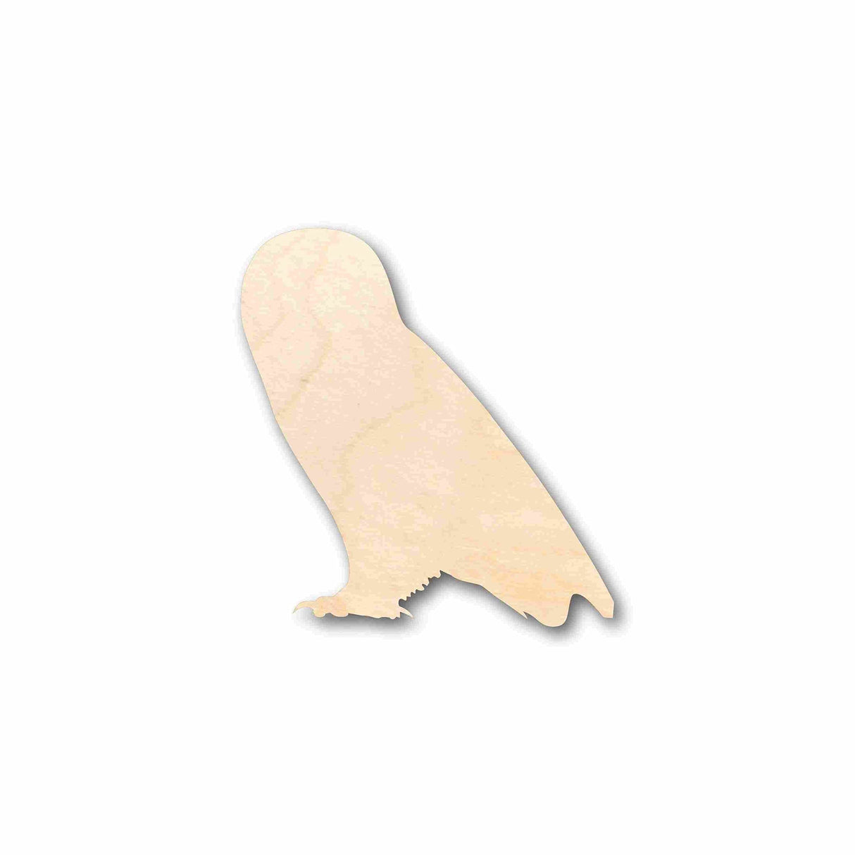 Unfinished Wood Owl Woodland Wildlife Silhouette - Craft- up to 24" DIY 10" / 1/8" 24 Hour Crafts